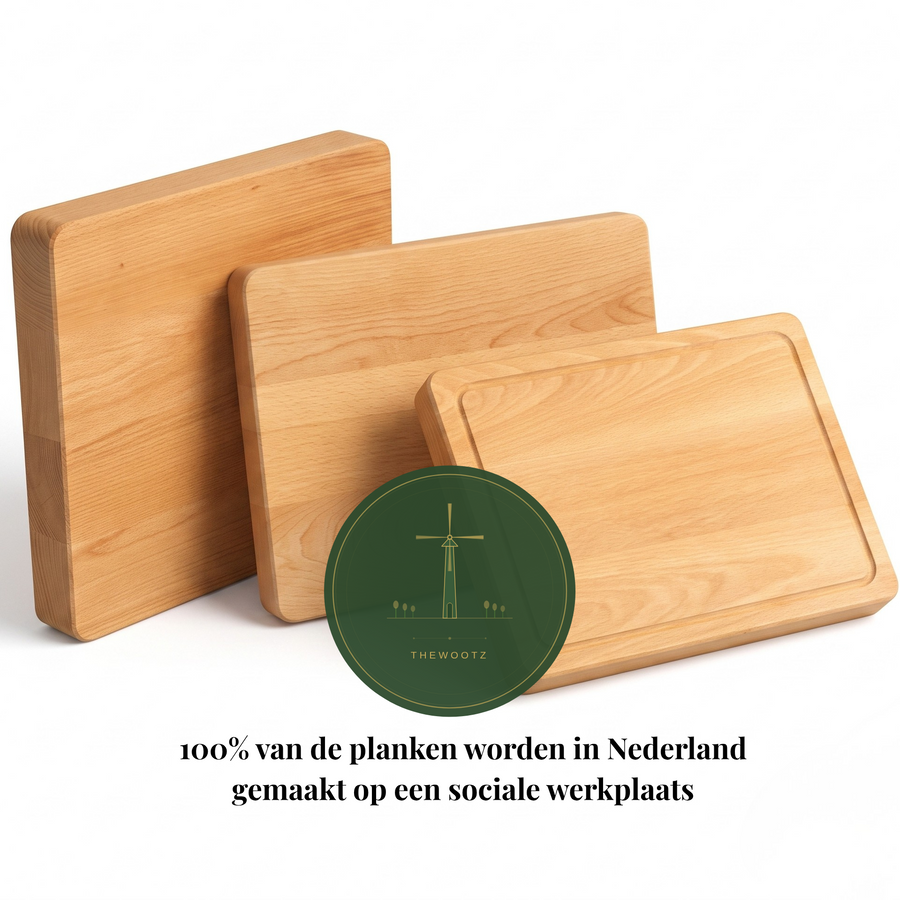 Beechwood Chopping Block 40x40 cm - TheWootz
