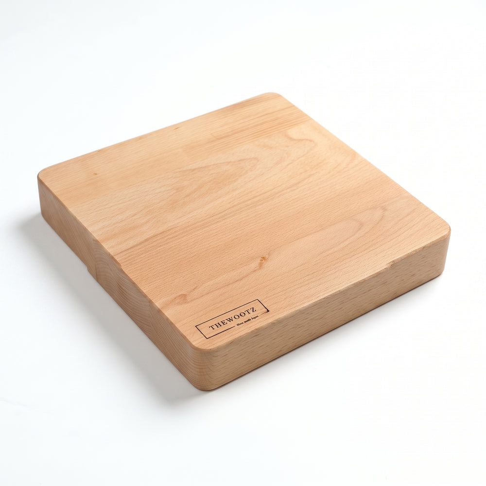 Beechwood Chopping Block 40x40 cm - TheWootz