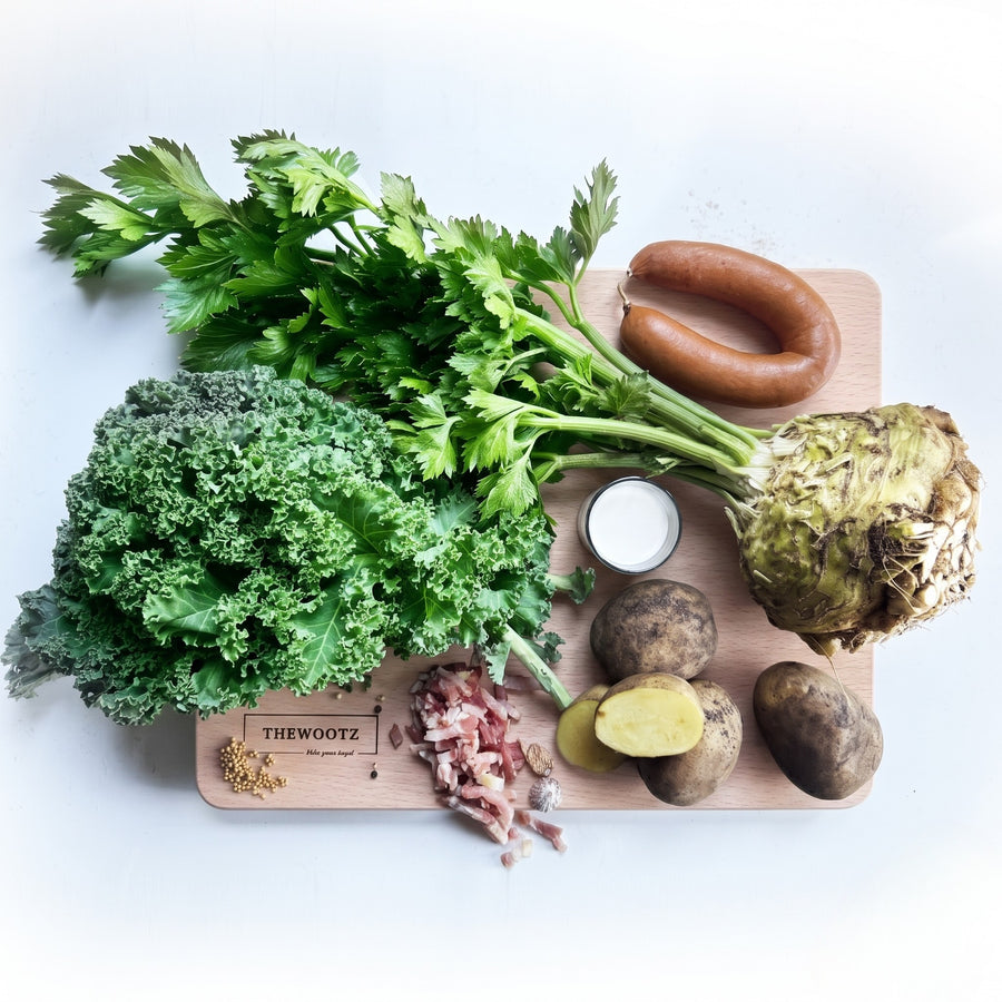 Wooden chopping board beech wood 45x36 cm - TheWootz