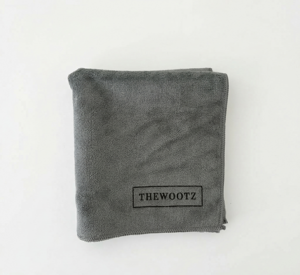 TheWootz Microvezeldoek Grijs 40x40 cm 450g