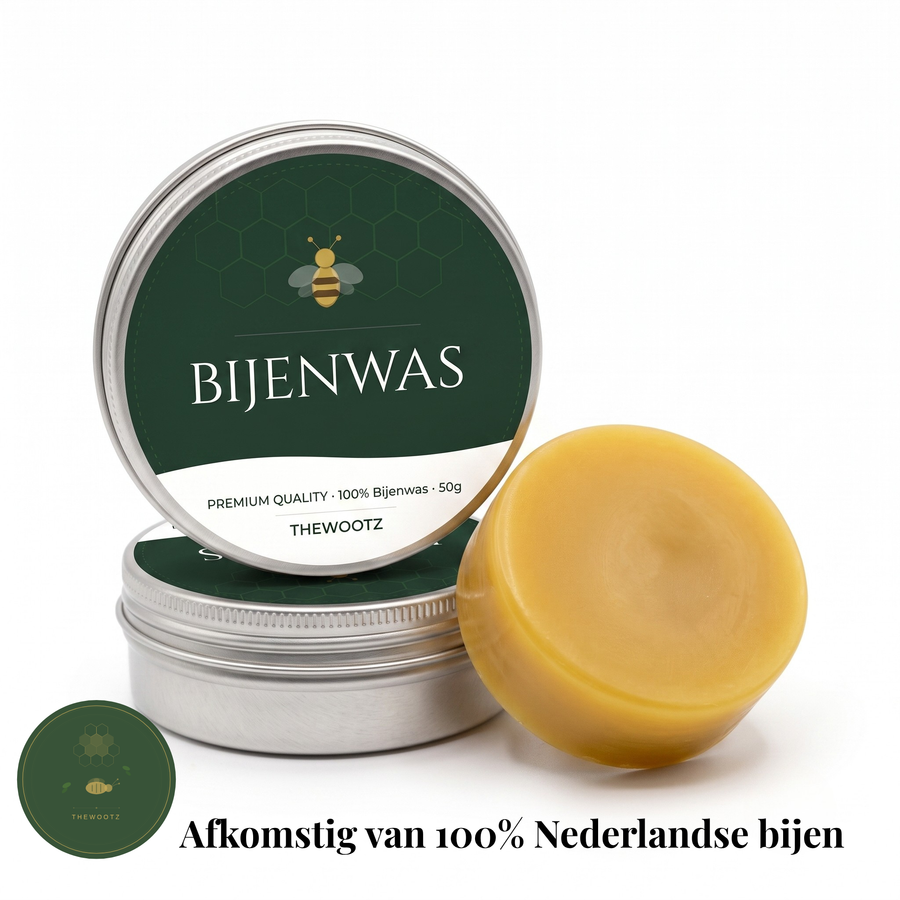 TheWootz Bijenwas 50g 6 stuks