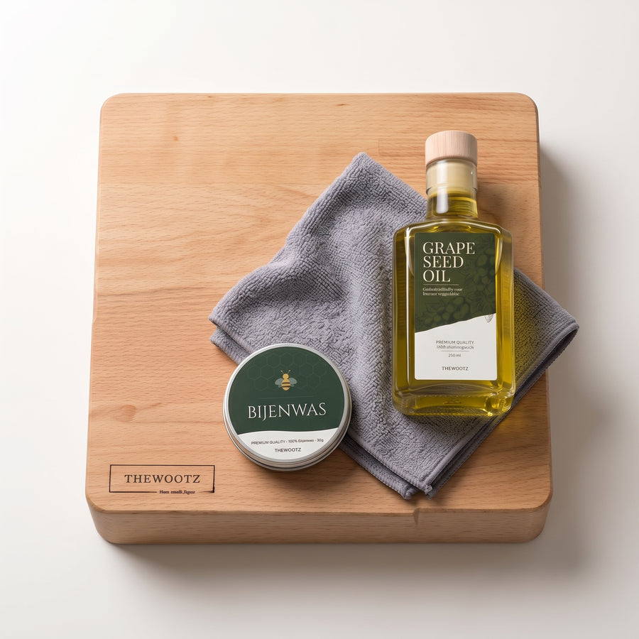 Beechwood Chopping Block 40x40 cm - TheWootz