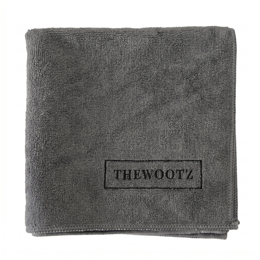 TheWootz Microvezeldoek Grijs 40x40 cm 450g