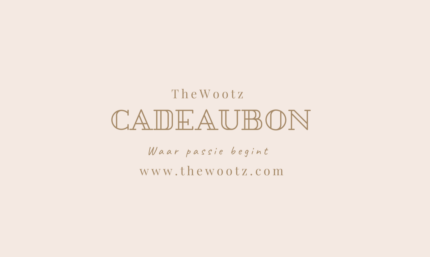 TheWootz cadeaubon