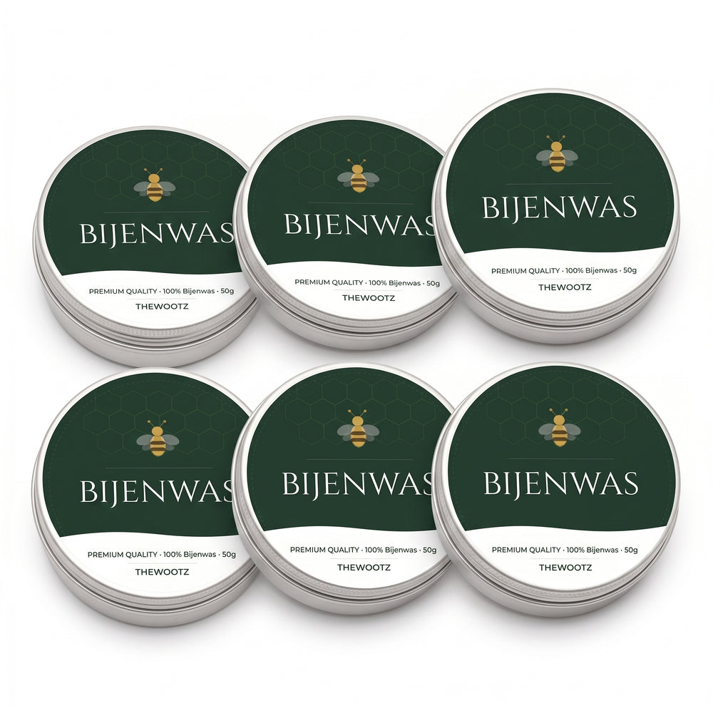 TheWootz Bijenwas 50g 6 stuks